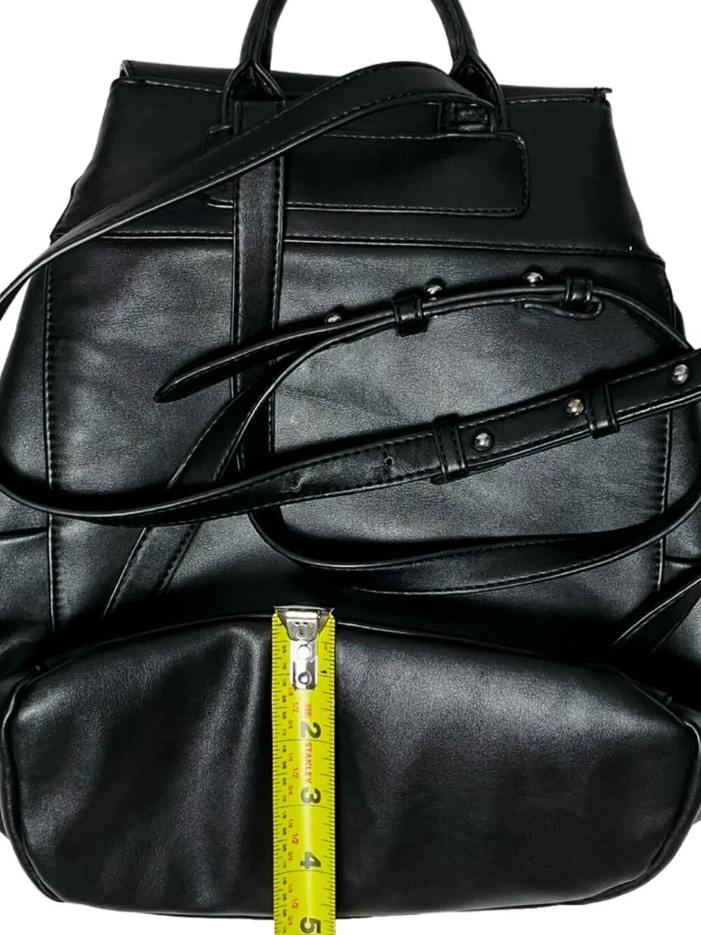 Urban Originals Splendour Vegan Leather Backpack Black